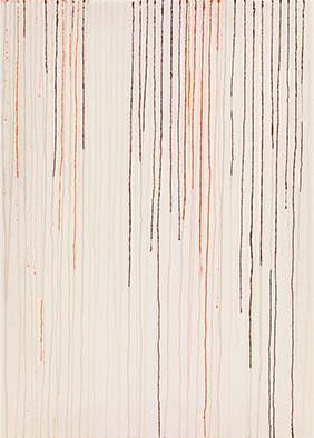 Transparenz und Dichte VI, 2013, Acryl auf Nessel, 70x50 cm Transparenz und Dichte VI, 2013, Acryl auf Nessel, 70x50 cm